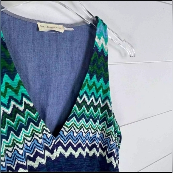 The Addison Story Women's Size XS The Green Juxtapose Striped Maxi Dress NO BELT - Picture 3 of 6